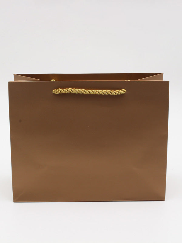 كيس كرتون بني هدايا متوفر 2 لون