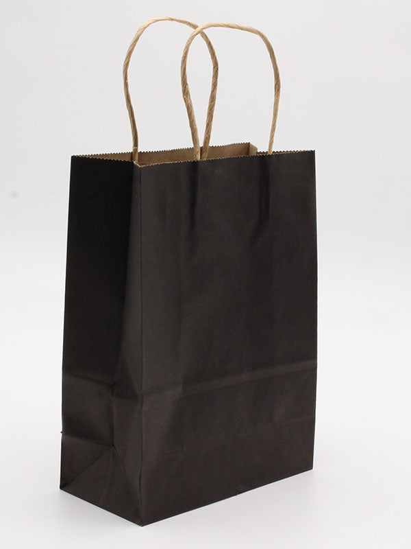 كيس ورقي اسود هدايا متوفر 2 لون