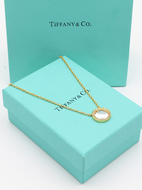 سلسال تيفاني شيل مدور ناعم سلسال tiffany