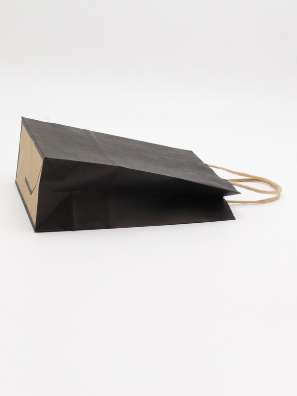 كيس ورقي اسود هدايا متوفر 2 لون