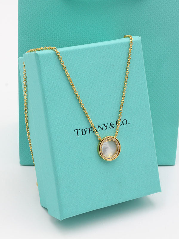 سلسال تيفاني شيل مدور ناعم سلسال tiffany
