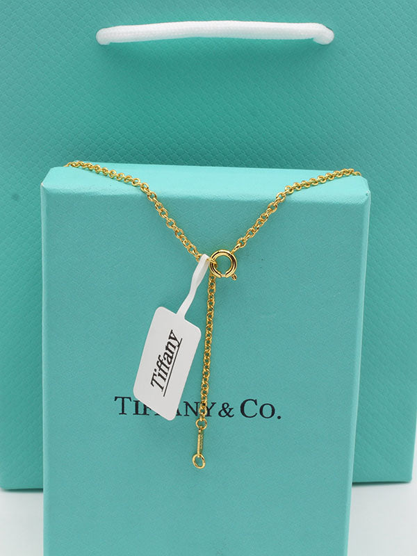 سلسال تيفاني شيل مدور ناعم سلسال tiffany