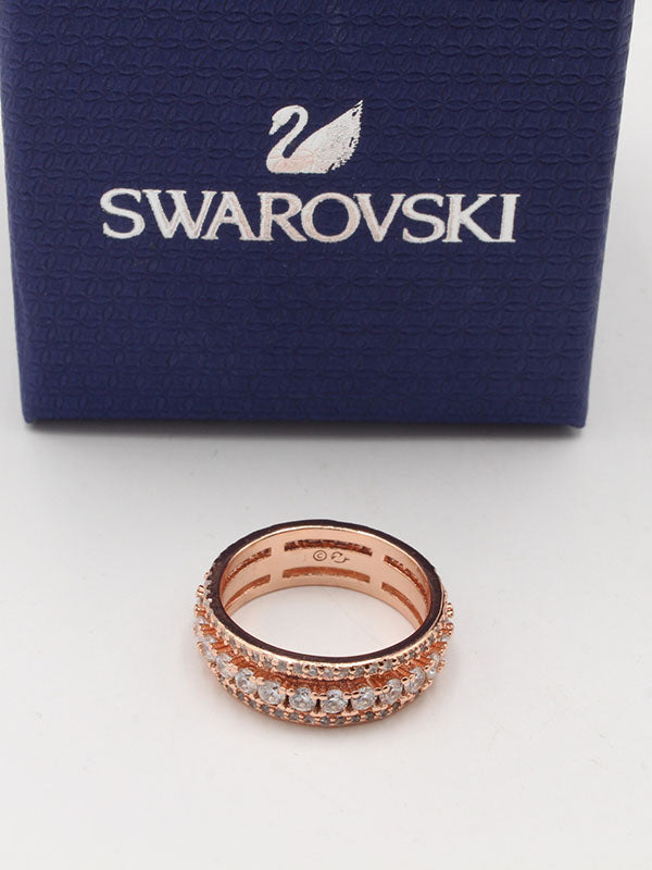 خاتم سواروفسكي دبله زركون خواتم Swarovski