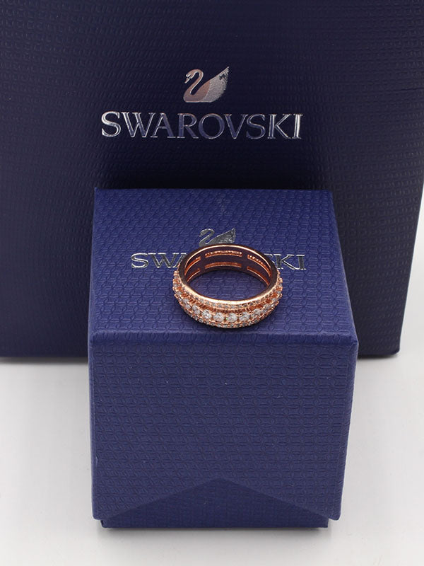 خاتم سواروفسكي دبله زركون خواتم Swarovski