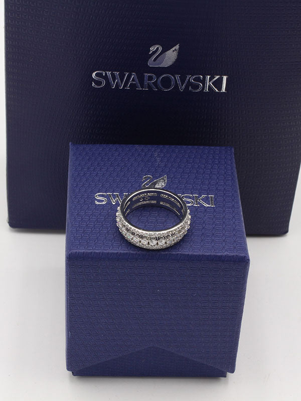 خاتم سواروفسكي دبله زركون خواتم Swarovski