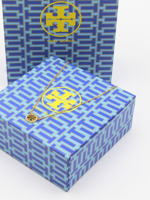 سلسال توري بورش ناعمة زركون لوقو سلسال tory burch