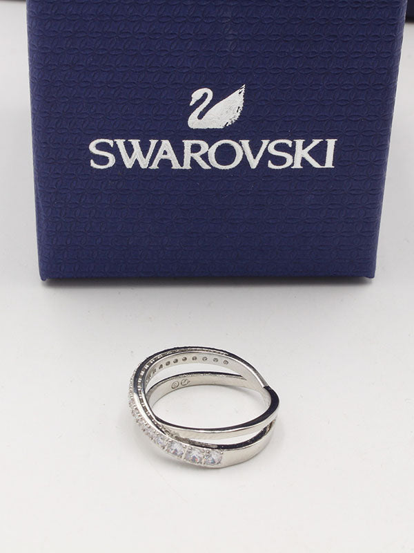 خاتم سواروفسكي اكس فضي خواتم Swarovski