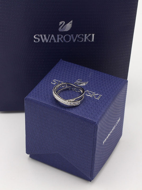 خاتم سواروفسكي اكس فضي خواتم Swarovski