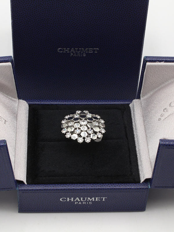 خاتم شومية زركون الجديد لوقو خواتم chaumet