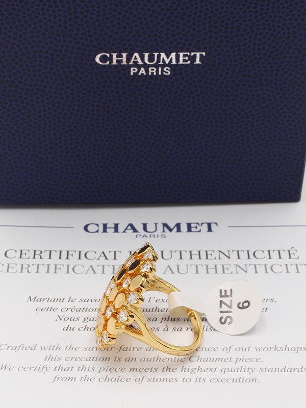 خاتم شومية زركون الجديد لوقو خواتم chaumet