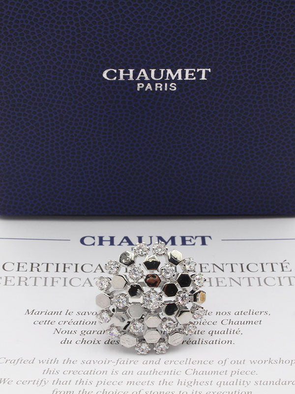 خاتم شومية زركون الجديد لوقو خواتم chaumet فضي 6