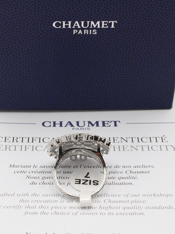 خاتم شومية زركون الجديد لوقو خواتم chaumet