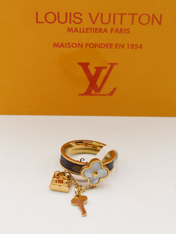 خاتم لويس فيتون براون كي اديشن خواتم louis vuitton