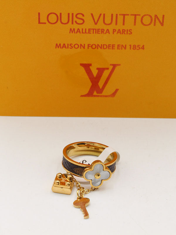 خاتم لويس فيتون براون كي اديشن خواتم louis vuitton