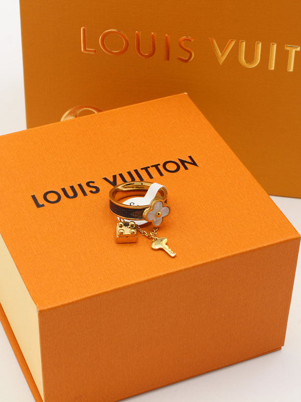 خاتم لويس فيتون براون كي اديشن خواتم louis vuitton