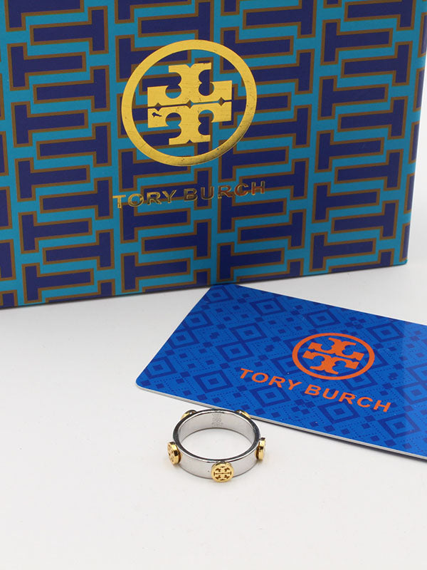 دبلة توري بورش مكس ميتال خواتم tory burch