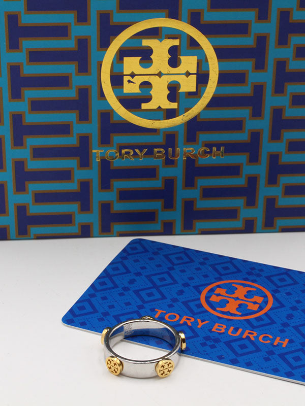 دبلة توري بورش مكس ميتال خواتم tory burch ملون 6