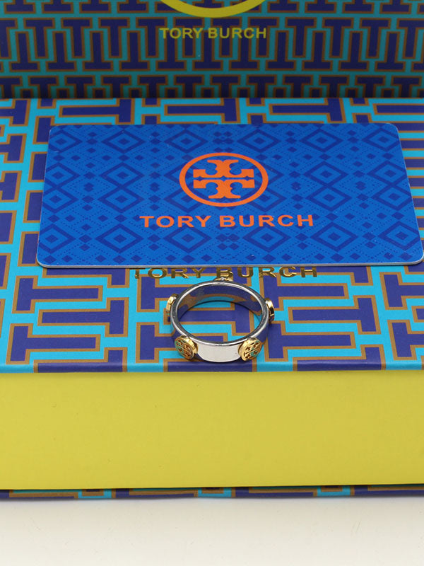 دبلة توري بورش مكس ميتال خواتم tory burch