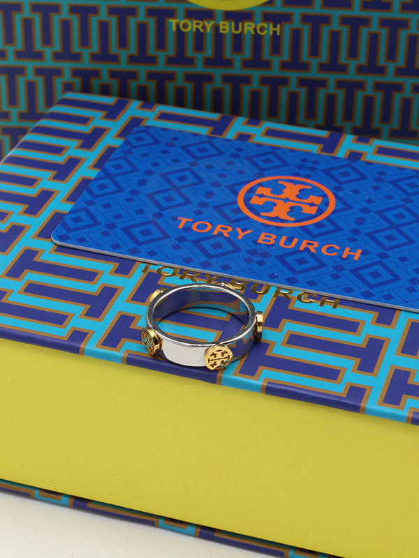 دبلة توري بورش مكس ميتال خواتم tory burch
