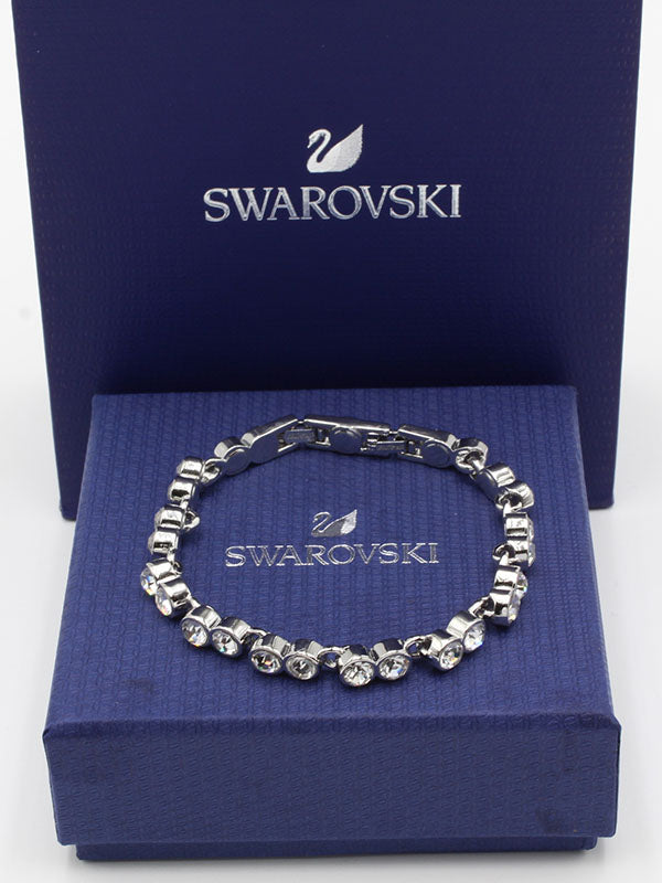 اسواره سواروفسكي زركون فضية اسواره Swarovski