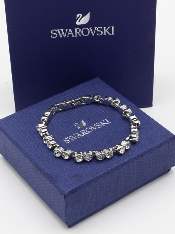 اسواره سواروفسكي زركون فضية اسواره Swarovski