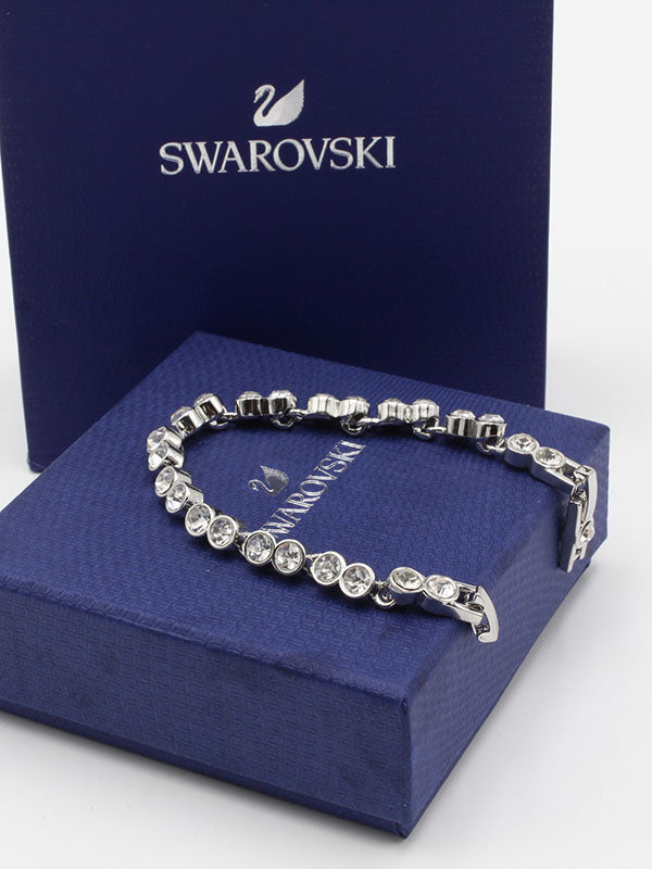 اسواره سواروفسكي زركون فضية اسواره Swarovski