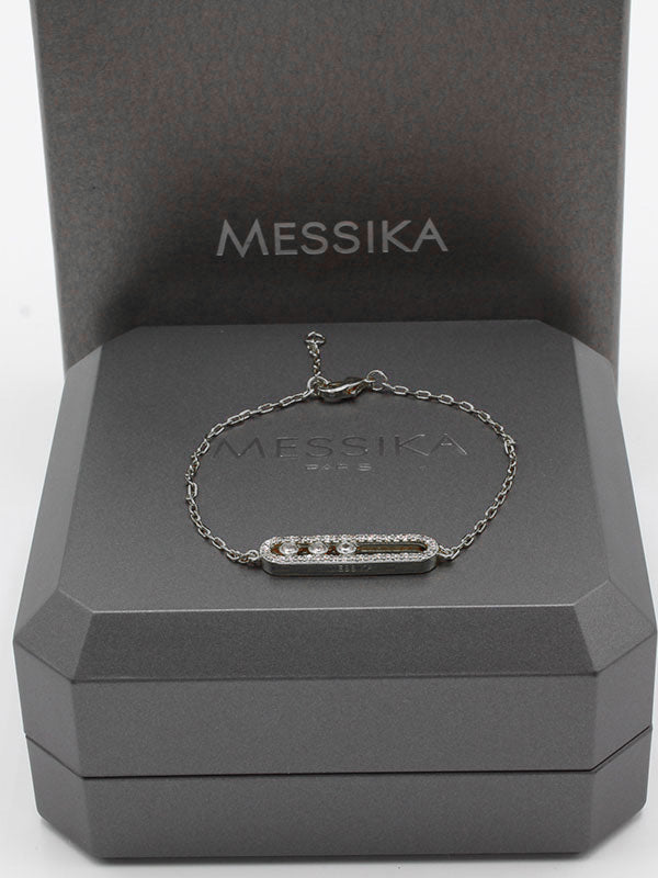 اسوارة ميسيكا زركون قولد اسواره messika فضي