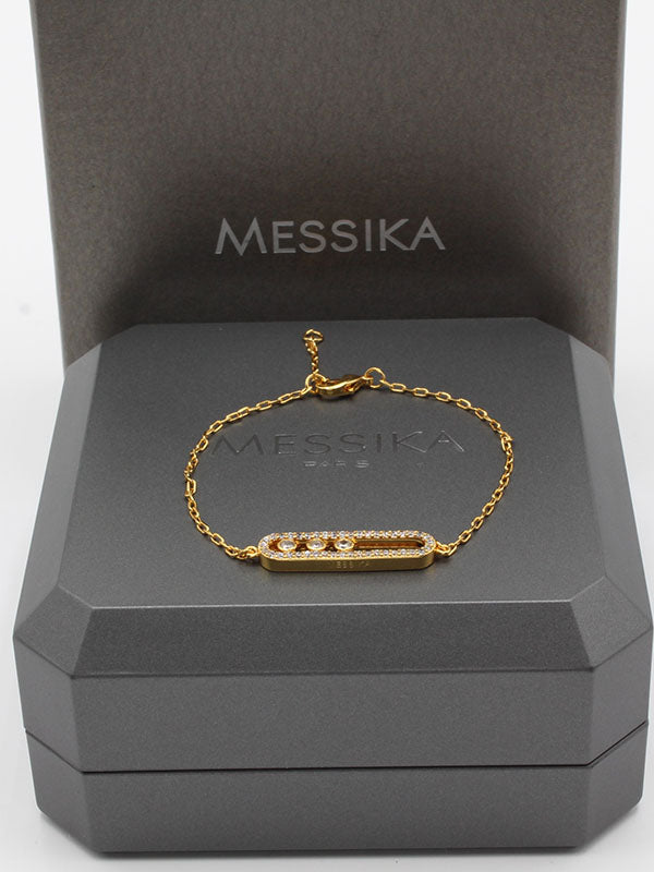 اسوارة ميسيكا زركون قولد اسواره messika