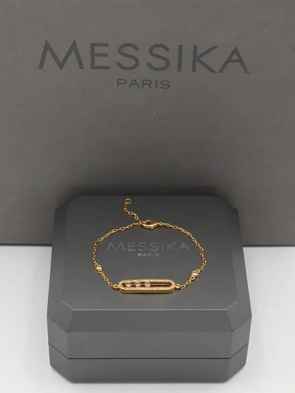 اسوارة ميسيكا زركون قولد اسواره messika