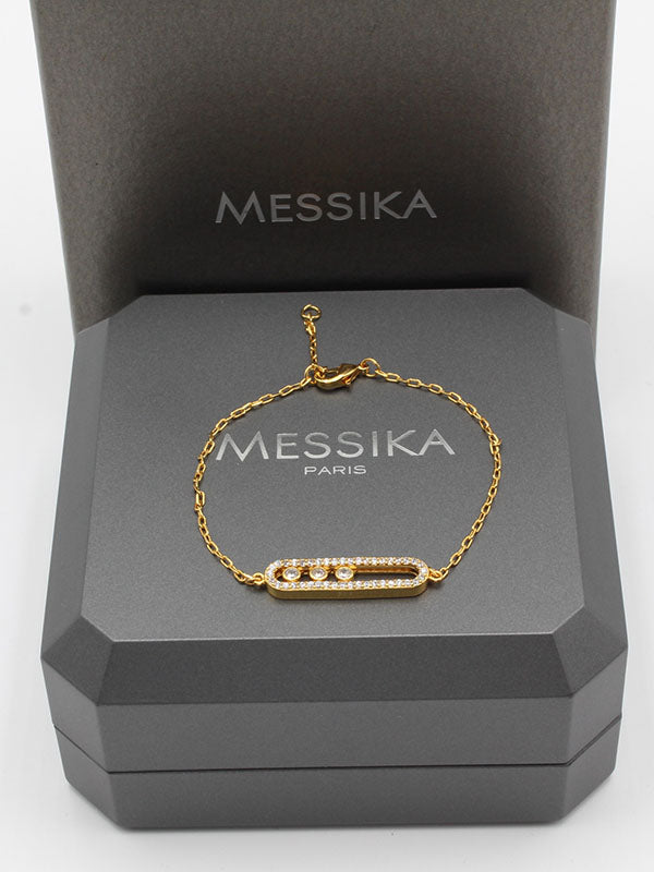 اسوارة ميسيكا زركون قولد اسواره messika ذهبي