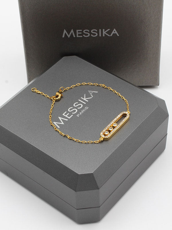 اسوارة ميسيكا زركون قولد اسواره messika