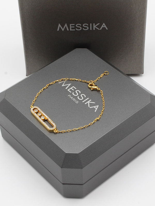 اسوارة ميسيكا زركون قولد اسواره messika