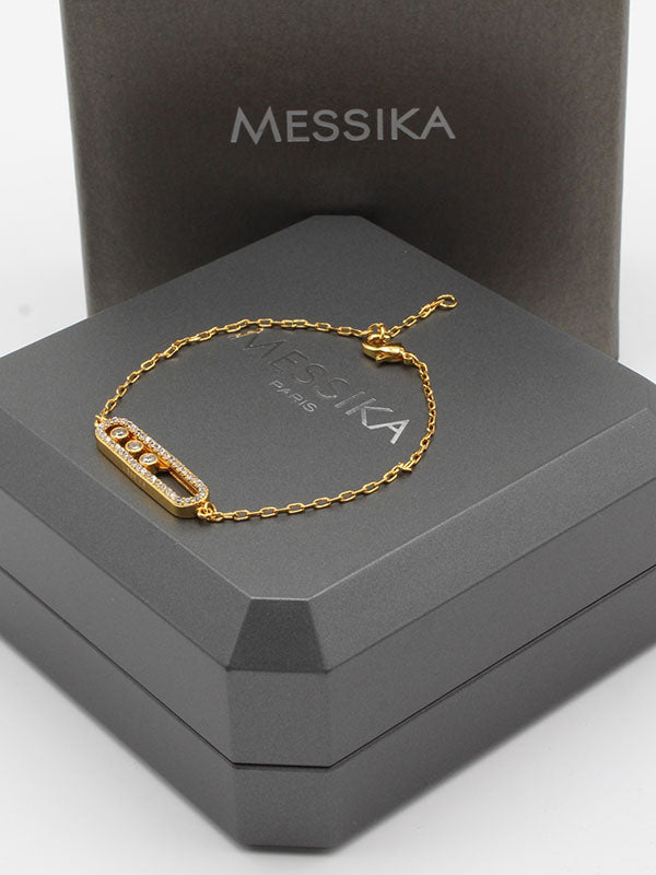 اسوارة ميسيكا زركون قولد اسواره messika