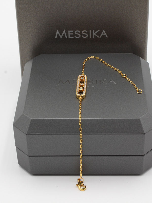 اسوارة ميسيكا زركون قولد اسواره messika