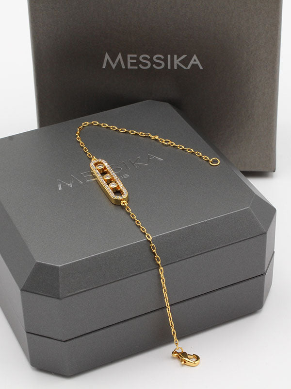 اسوارة ميسيكا زركون قولد اسواره messika