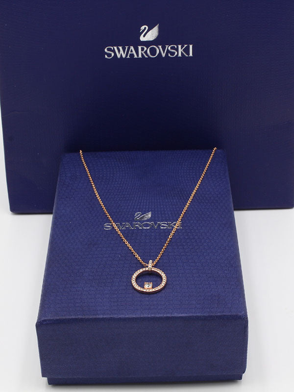 سلسال سواروفسكي راوند ان زركون سلسال Swarovski روز قولد