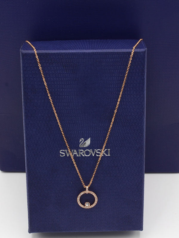 سلسال سواروفسكي راوند ان زركون سلسال Swarovski