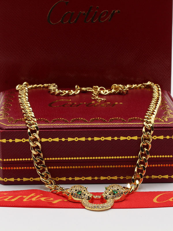سلسال كارتير تايقر زركون جنزير سلسال CARTIER