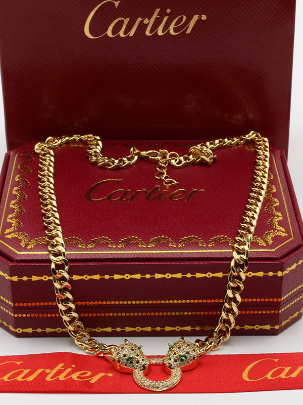 سلسال كارتير تايقر زركون جنزير سلسال CARTIER