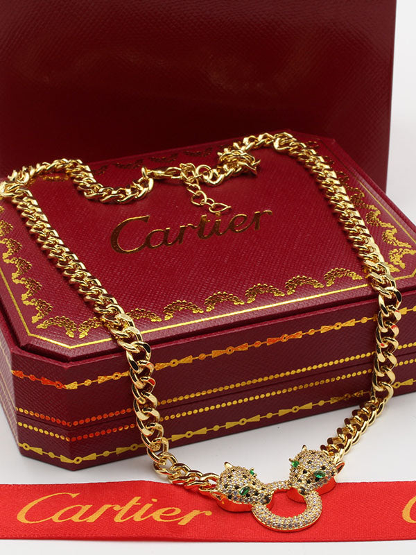 سلسال كارتير تايقر زركون جنزير سلسال CARTIER