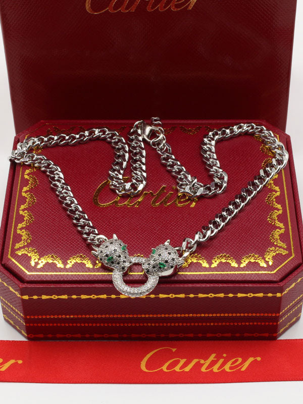 سلسال كارتير تايقر زركون جنزير سلسال CARTIER