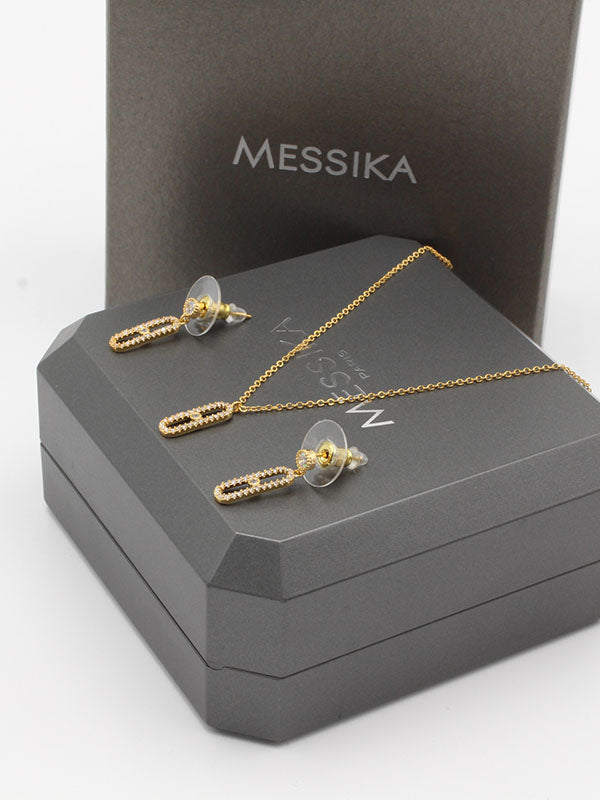 طقم ميسيكا سمبل ناعم زركون اطقم messika