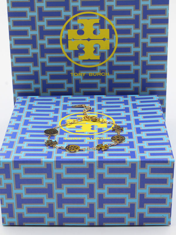 اسواره توري بورش ناعم لوقو اسواره tory burch ذهبي