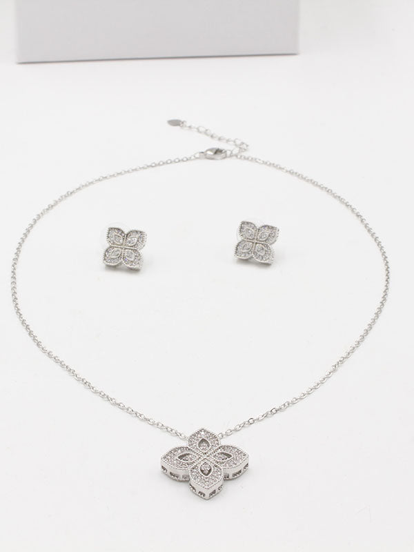 طقم روبرت كوين وردة زركون سمبل اطقم roberto coin