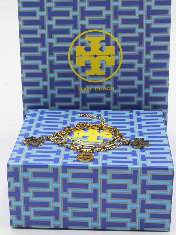 اسواره توري بورش تربل لوقو دبل شاين اسواره tory burch
