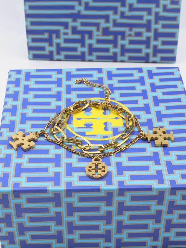 اسواره توري بورش تربل لوقو دبل شاين اسواره tory burch