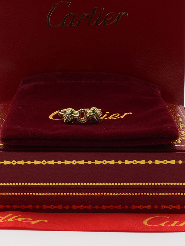 خاتم كارتير تايقر دبل فيس خواتم CARTIER