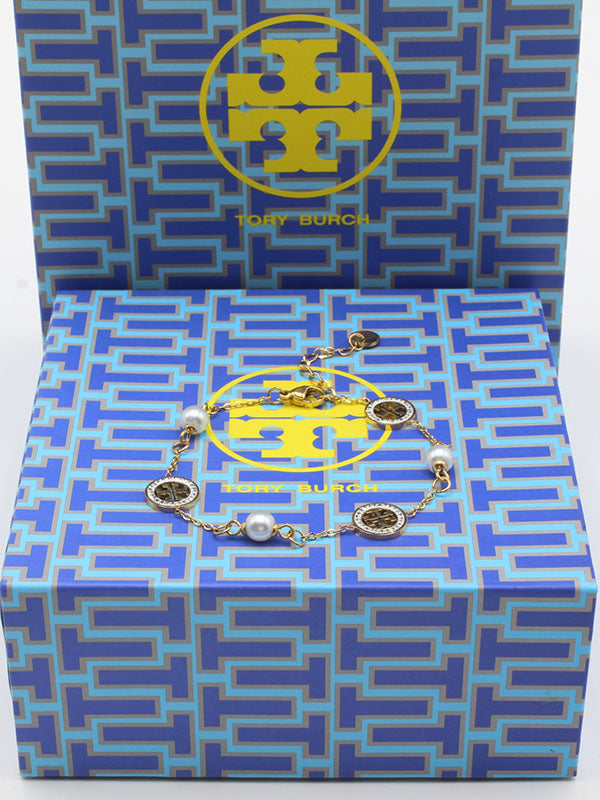 اسواره توري بورش بيرل لوقو اسواره tory burch