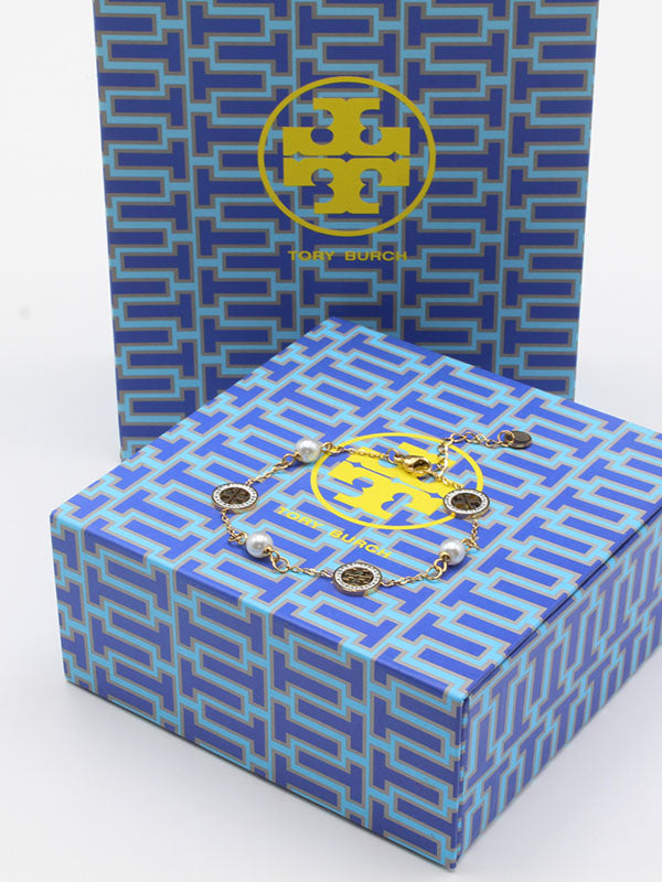 اسواره توري بورش بيرل لوقو اسواره tory burch