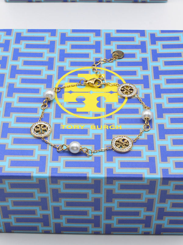 اسواره توري بورش بيرل لوقو اسواره tory burch